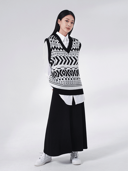Flare Maxi Skirt