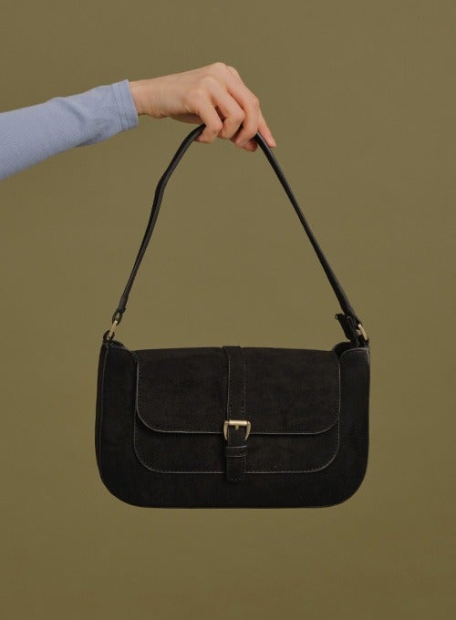 Suede Shoulder Bag