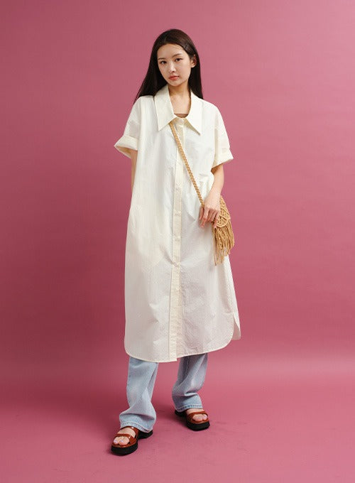 Maxi Shirt Dress CY24
