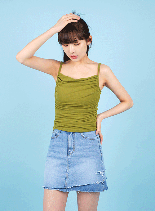 Shirring Cami Top CA14
