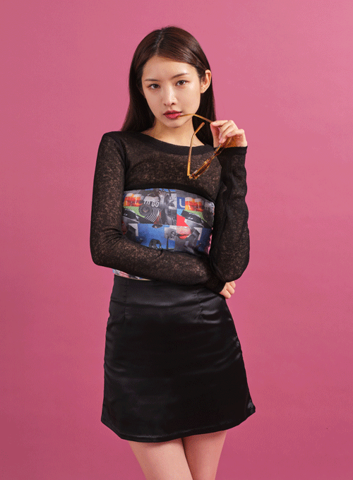 Sheer Bolero Knit CY16