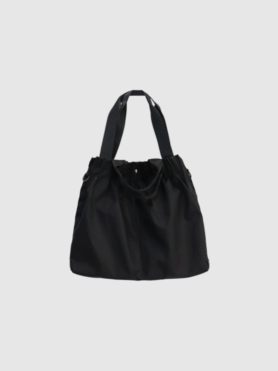 Square Drawstring Shopper Bag