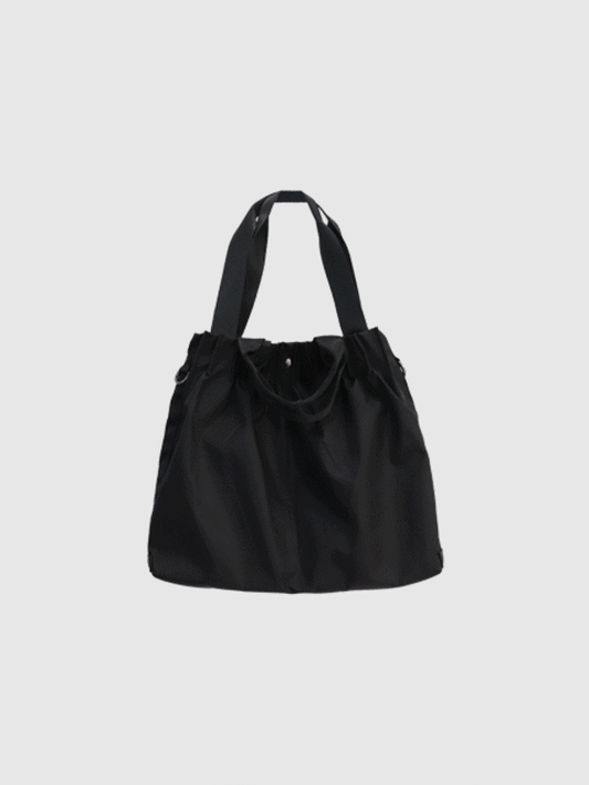 Square Drawstring Shopper Bag