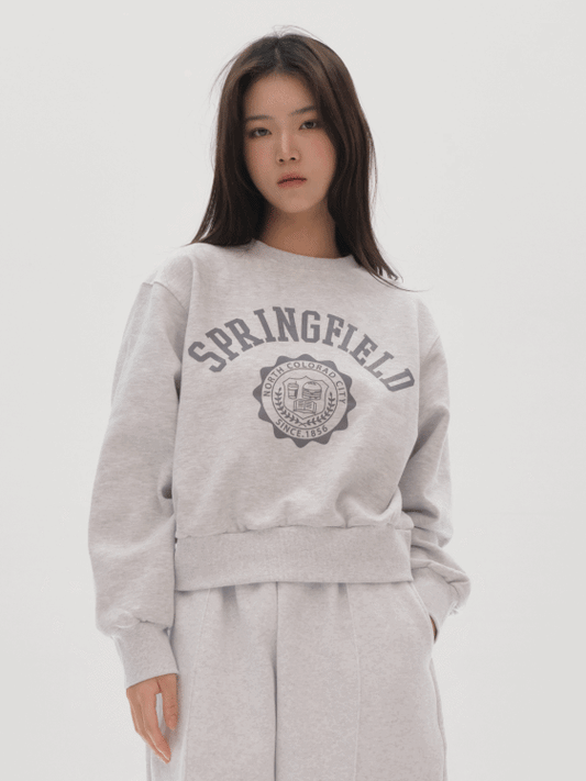 Letter Print Sweatshirt