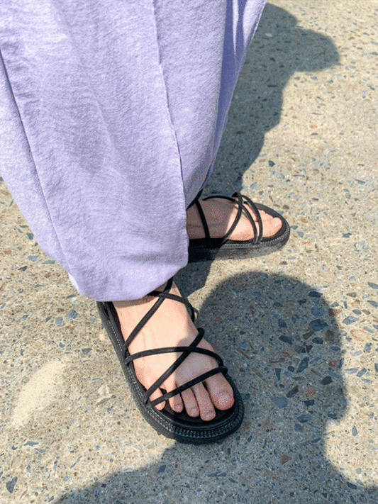 Multi Strap Chunky Sandals CCM02