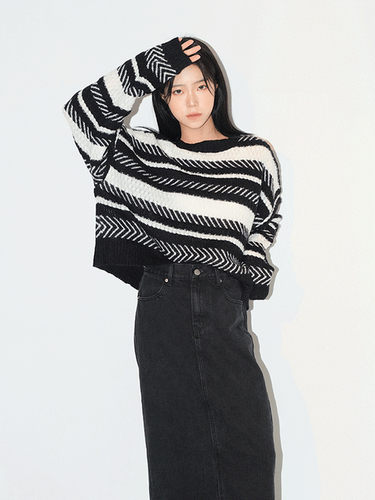 Stripped Knit F14