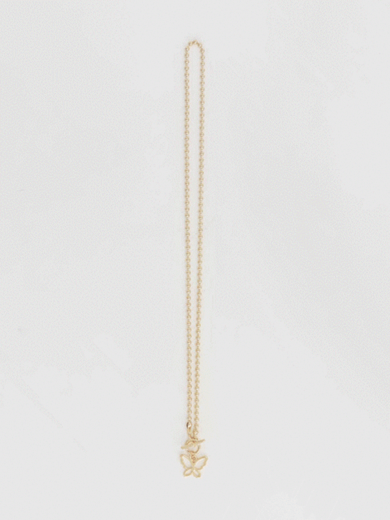 Butterfly Pendant Necklace CCA26