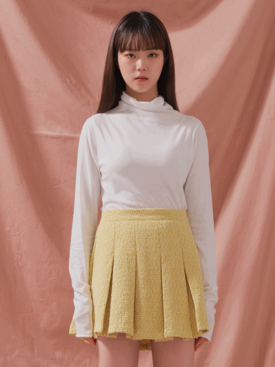 Cotton Long Sleeve Turtleneck