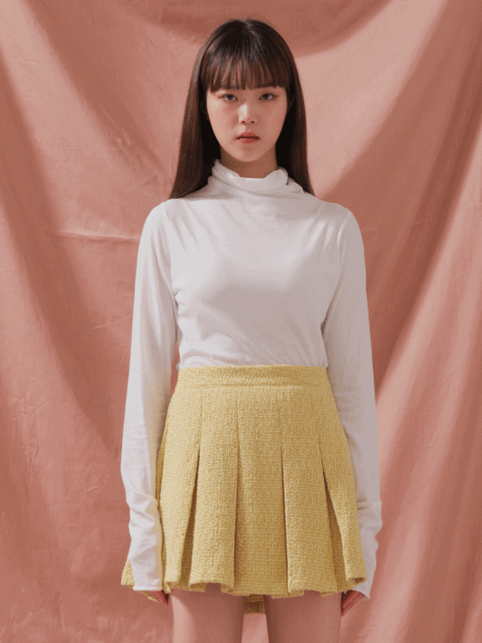 Cotton Long Sleeve Turtleneck