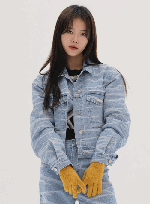 Laser Denim Jacket
