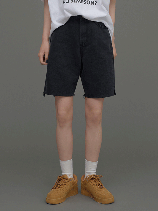 Short Thigh-high Denim Pants CA04