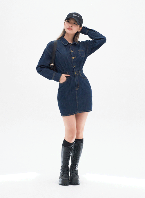 Denim Mini Dress