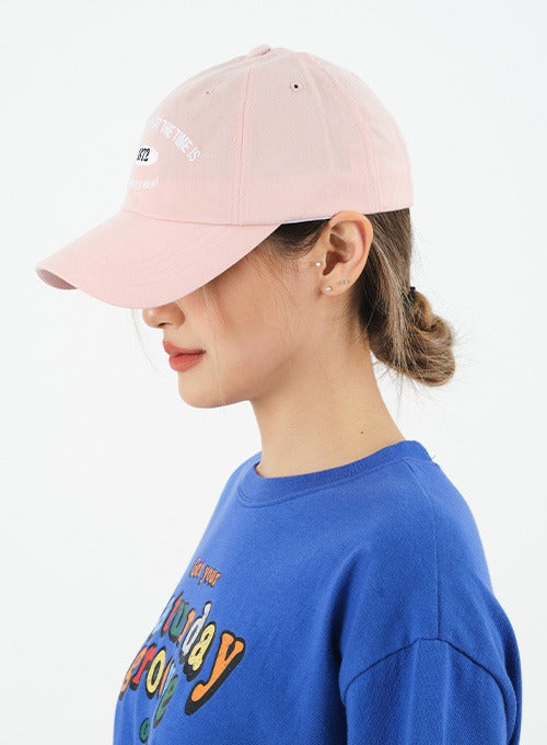 Lettered Baseball Cap CA12