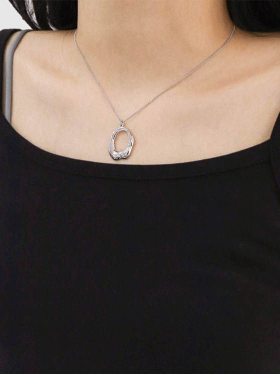 Ring Pendant Necklace CCA29