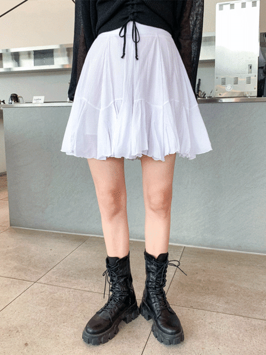 Frill Detail Mini Skirt CM04