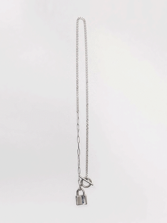 Lock Charm Necklace