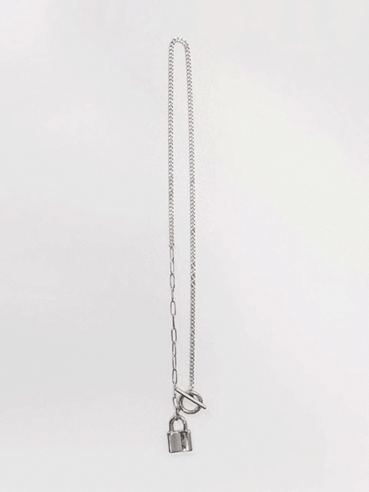 Lock Charm Necklace