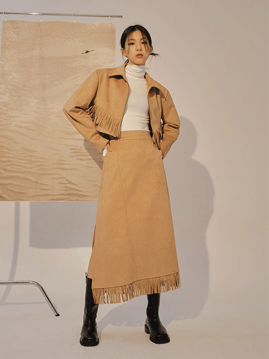Tassel Maxi Skirt F14