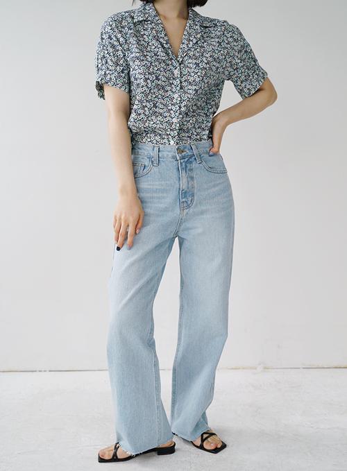 Wide Denim Pants