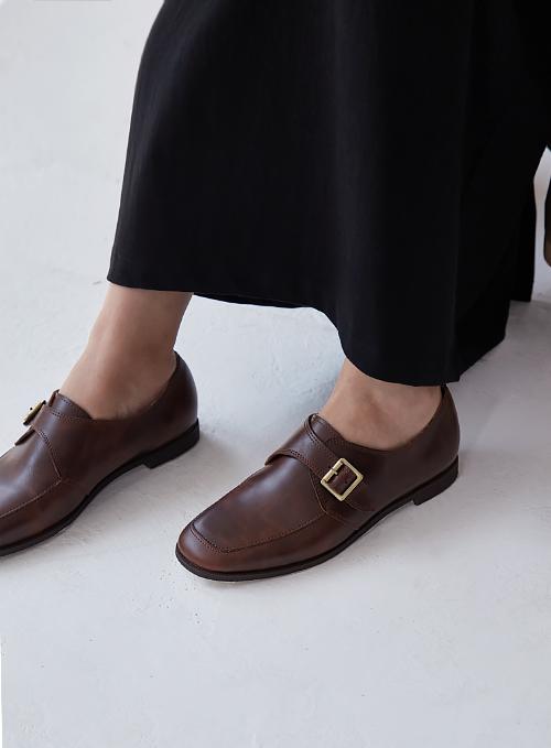 Square Buckle Loafers