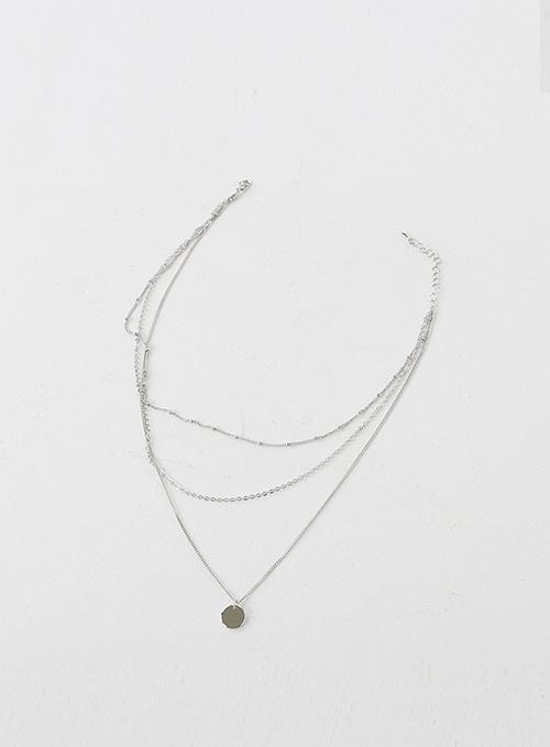 Layered Silver Necklace