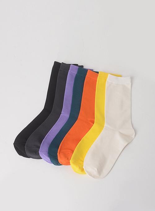 [1+1] Color Pop Soft Socks