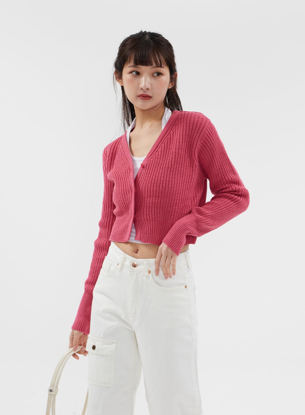 Cropped Cardigan CM2