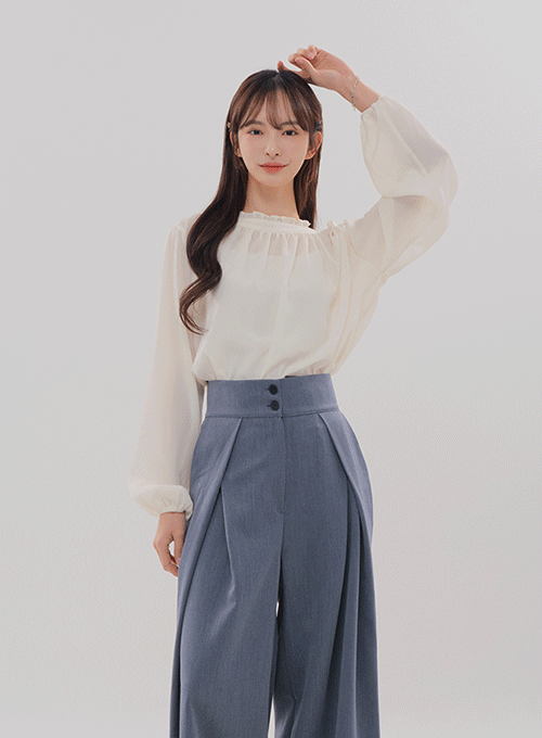 Reversible Frill Blouse BM7