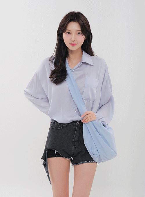 Silky Overfit Shirt BM12