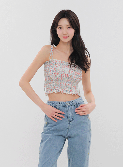Floral Sleeveless Cami Top BM19