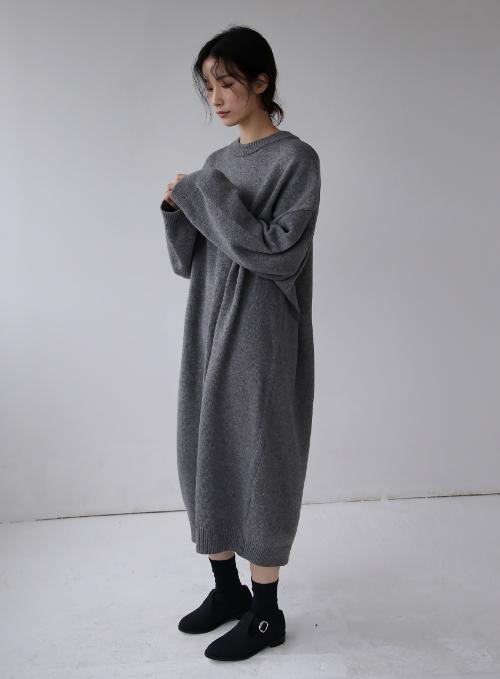 Loose Knit Long Dress