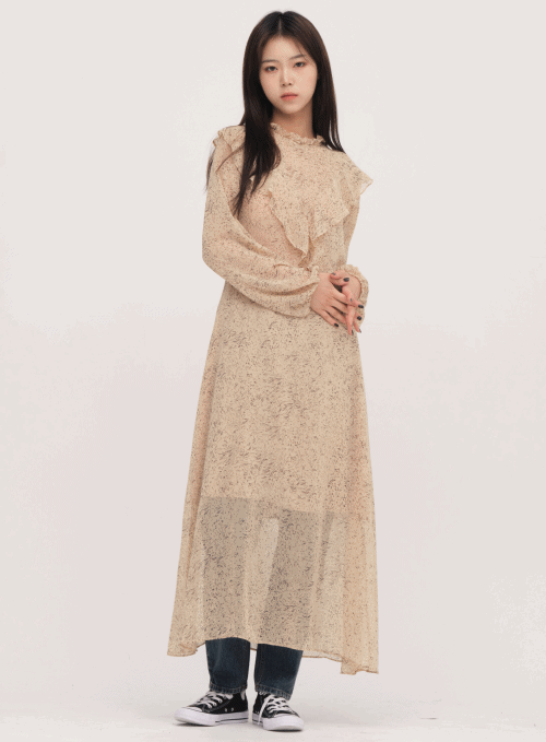 Chiffon Long Dress 