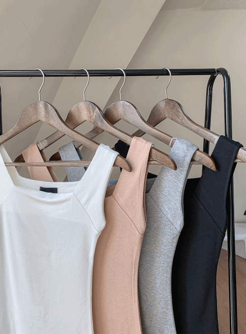 Essential Square Neck Cami Sleeveless Top IM12