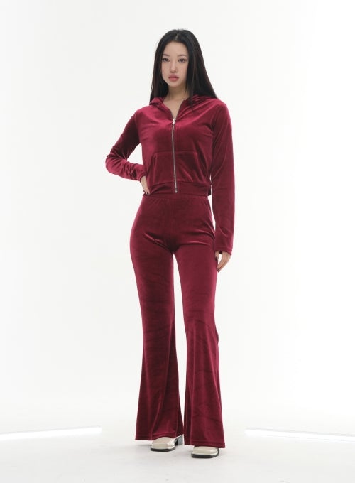 Velvet Track Suit #Lewkin Original 1126K1