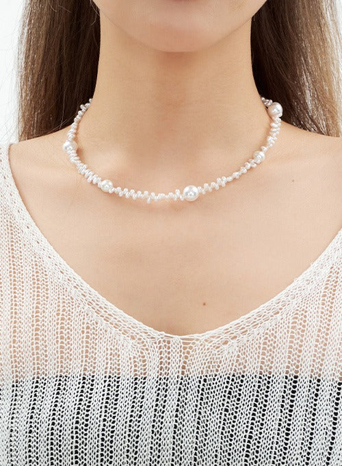 Faux Pearl Necklace CM23