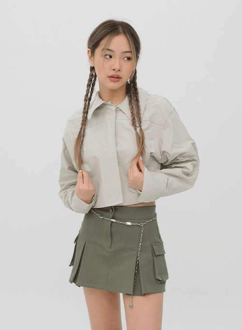 Cropped Shirt C1002