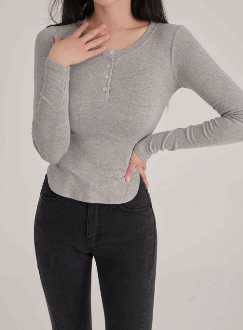 Slim Fit Long Sleeve T Shirt