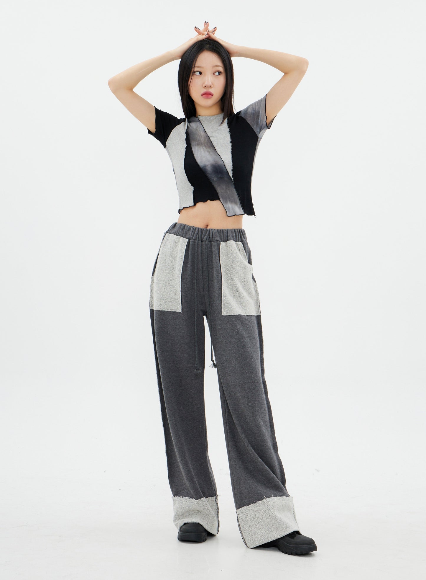 Colorblock Track Pants K2302