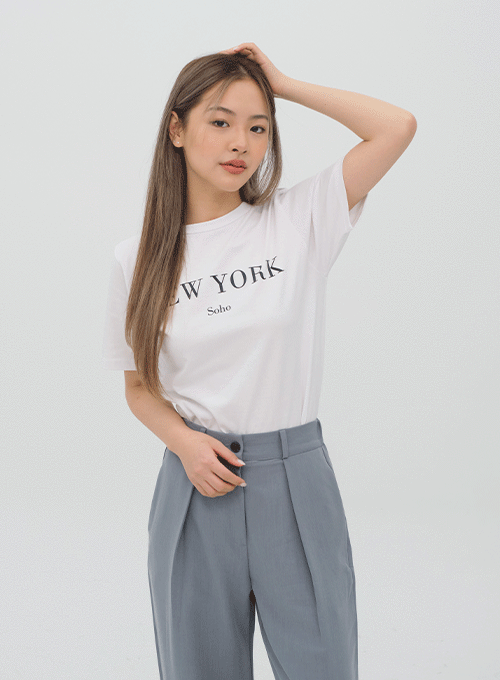 Short Sleeve T Shirt with Print F28