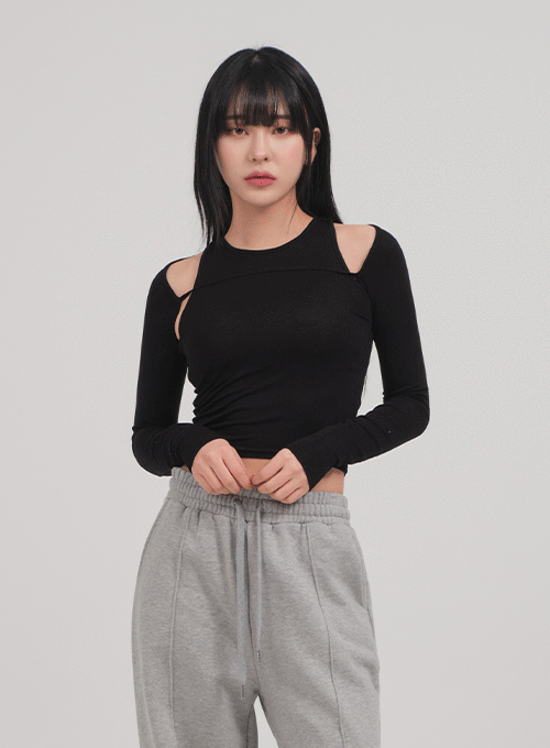 Bolero Shrug and Sleeveless Top Set C0302