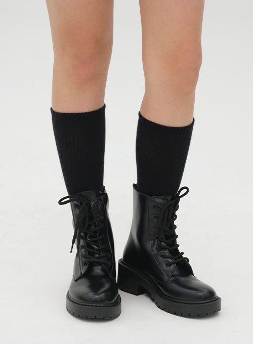 Lace Up Walker Boots