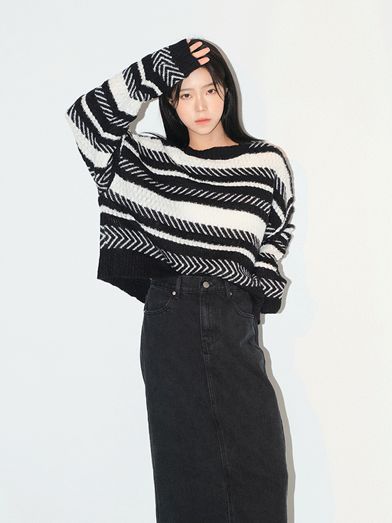 Stripped Knit F14