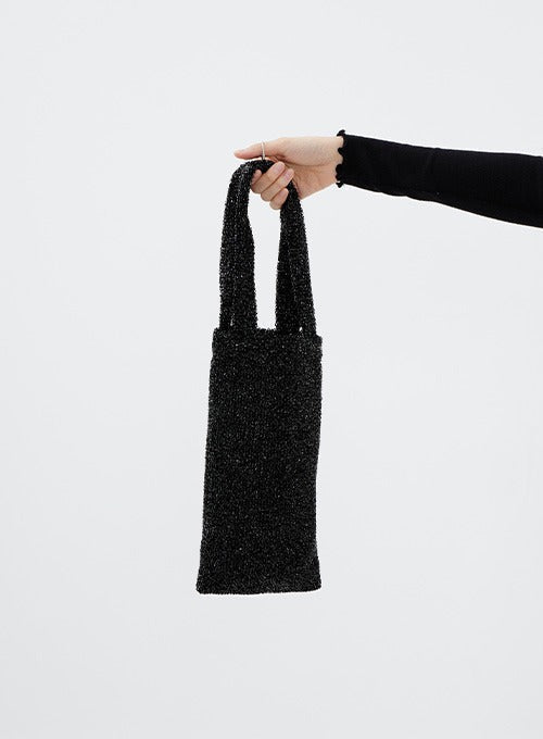 Glitter Knit Tote Bag CM14