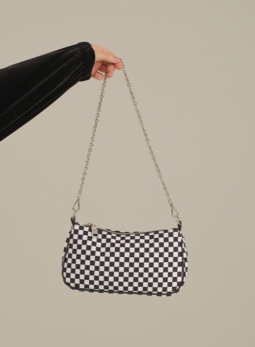 Checkerboard Mini Shoulder Bag