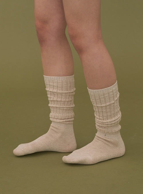 Cotton Knee Socks